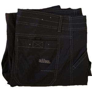 Kuhl Renegade Convertible Stealth Pants Men’s 38X30 Gray Cargo Zip Off Shorts